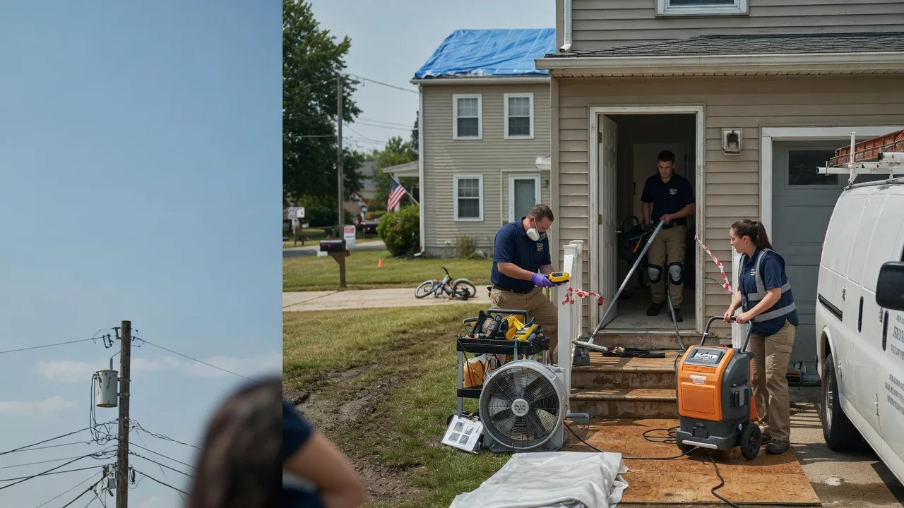 Water Damage Repair in Veblen, SD near me